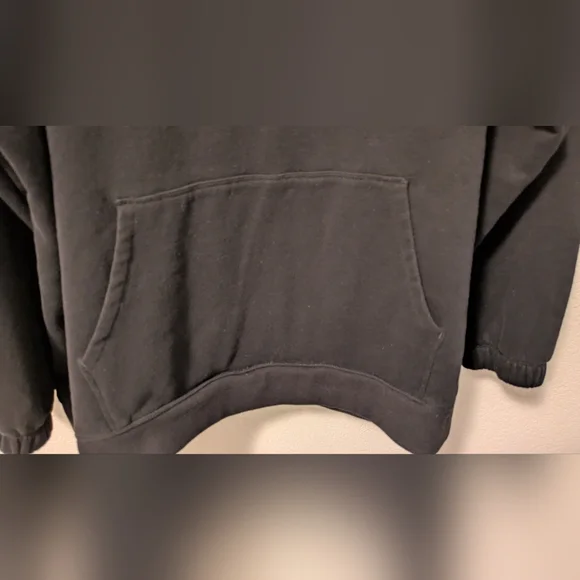 Calvin Klein Black Half Zip Hoodie - Picture 8 of 8